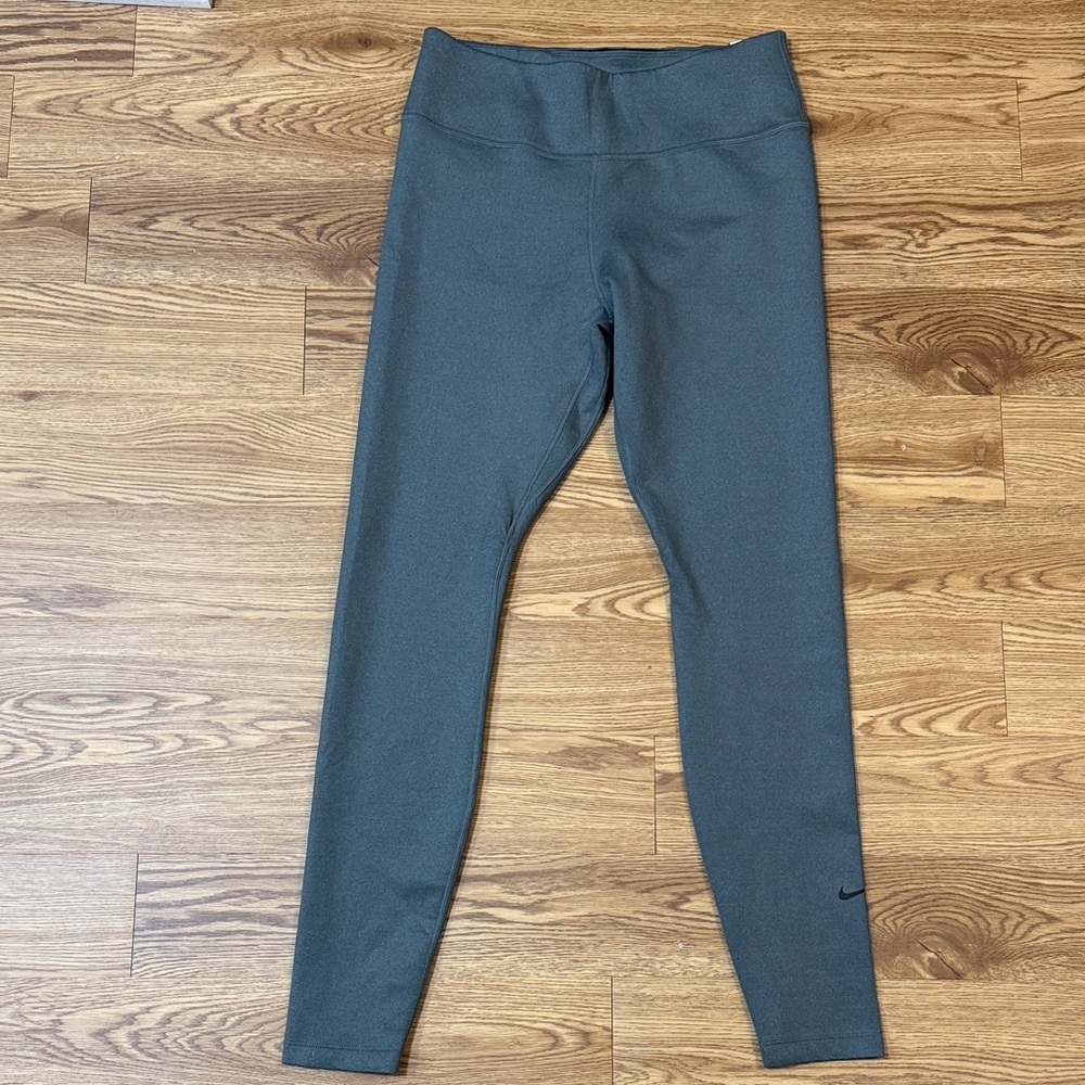 Nike High-Rise Gray Leggings